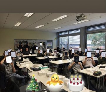 Ausgabe der iPads